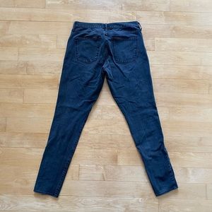 GAP true skinny black jeans